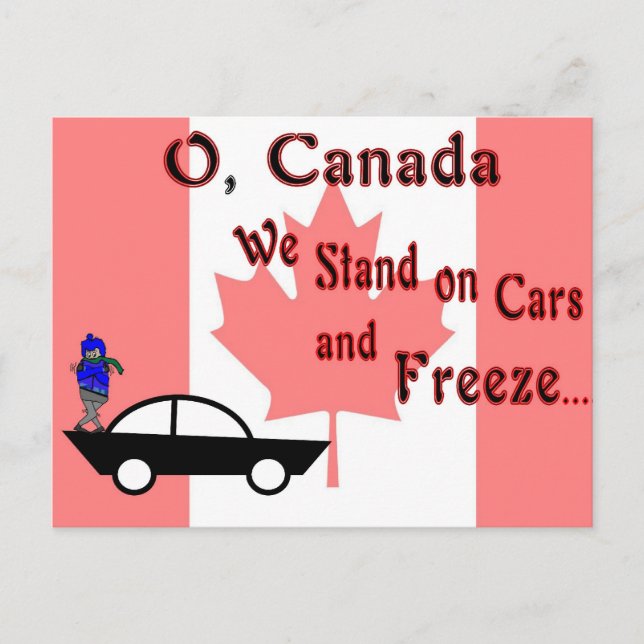 Postal O Canadá (Anverso)