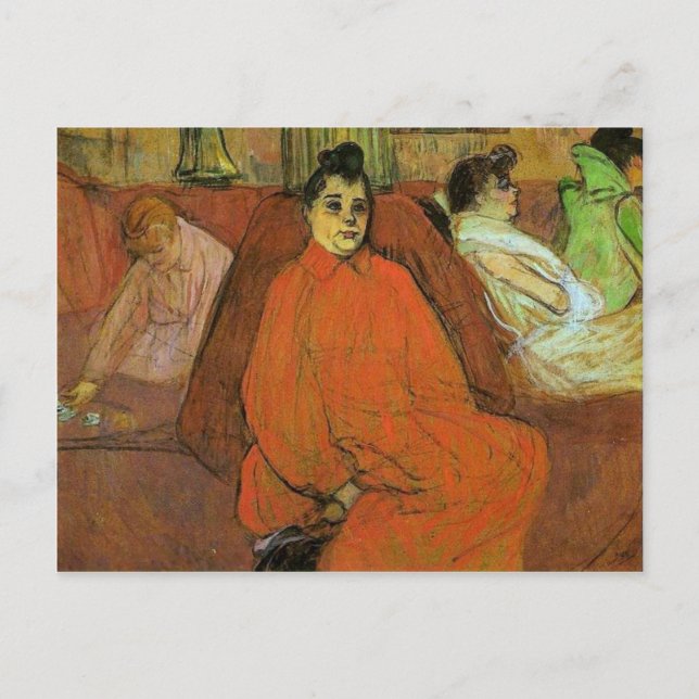 Postal O Divã (Anverso)