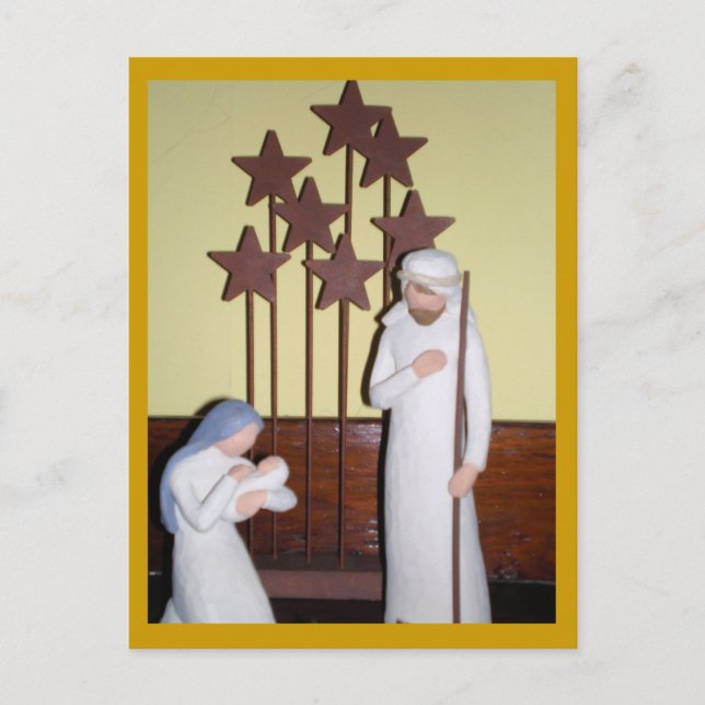 POSTAL O HOLY NIGHT (Anverso)