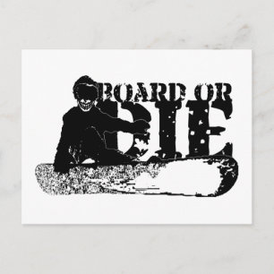 Postal o muere. esqueleboarder.