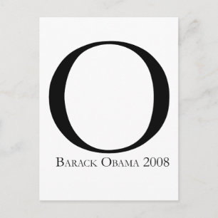 Postal O: Obama para la camiseta del presidente