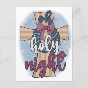 Postal O Santa Noche Fe Esperanza Amor Navidades Jesús Di