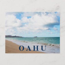 Postal Oahu Hawaii Ocean Waves & Beach