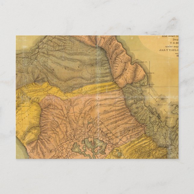 Postal Oahu, Islas Hawaianas (Anverso)