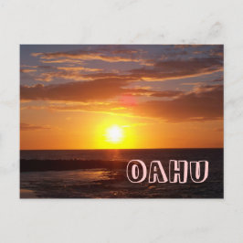 Postal Oahu Sunset