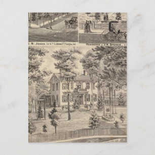 Postal Oak Grove Farm residencia de George Nebeker