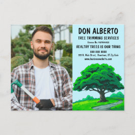 Postal Oak Tree Logo | Tree Trimming Service Marketing