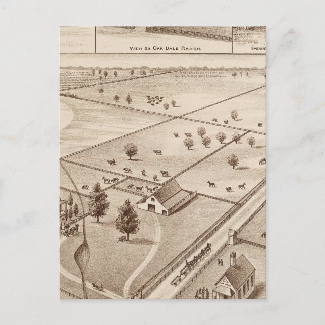 Postal Oakdale Ranch (Anverso)