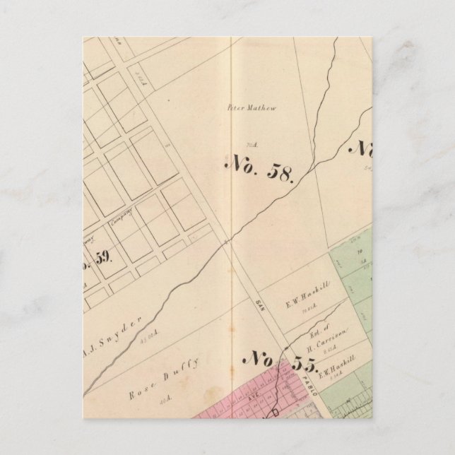 Postal Oakland, alrededores 14 (Anverso)