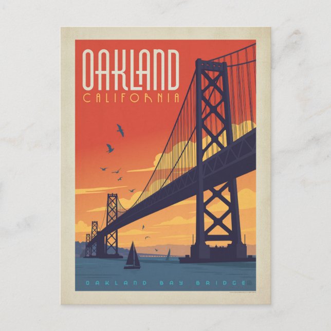 Postal Oakland, CA (Anverso)