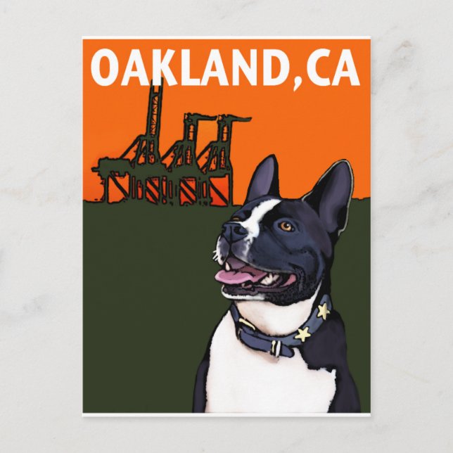 Postal OAKLAND, CA Mutt - Harry (Anverso)