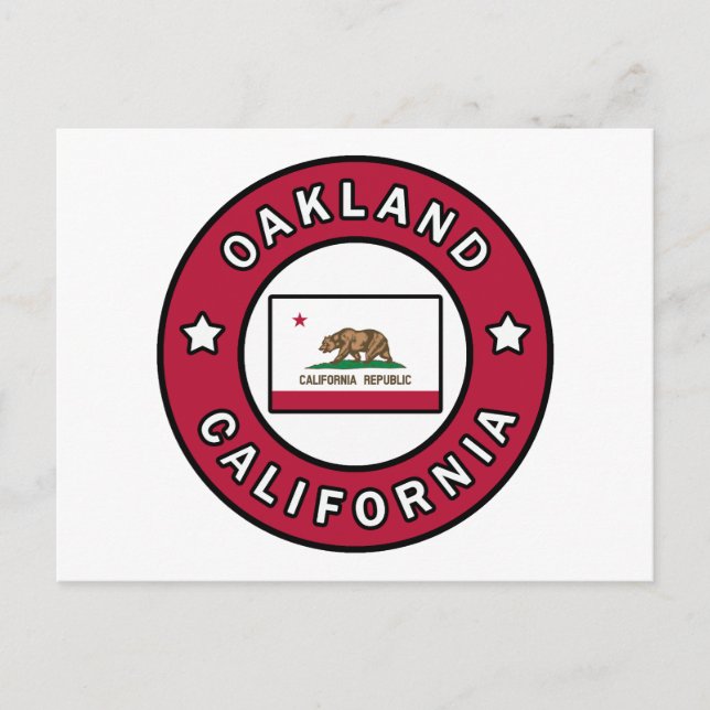 Postal Oakland California (Anverso)