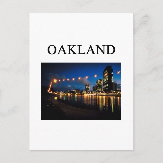 Postal OAKLAND california (Anverso)