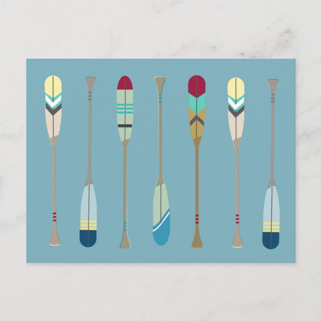 Postal Oars de vintage (Anverso)
