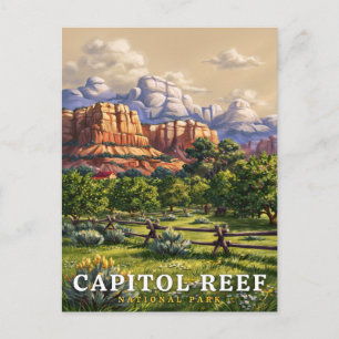 Postal Oasis del Desierto en el Parque Nacional Capitol R