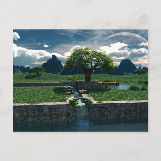 Postal Oasis Extranjera (Anverso)