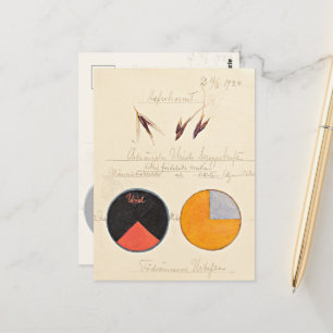 Postal Oats, 1920 por Hilma af Klint