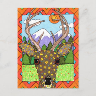 Postal Oaxacan Deer