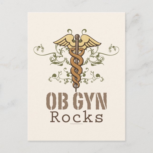 Postal OB GYN Rocks (Anverso)
