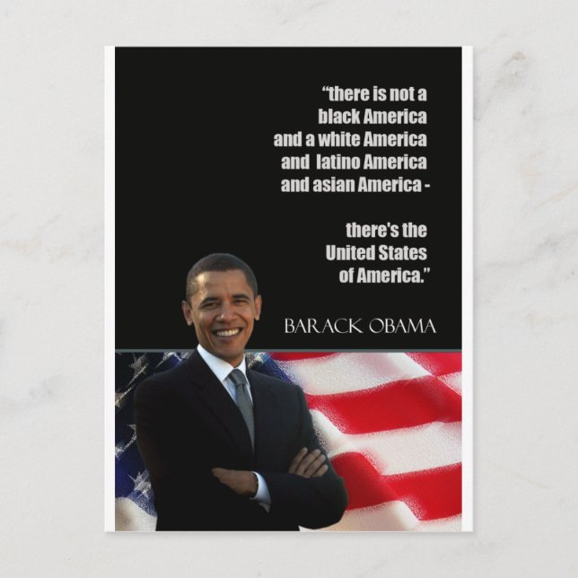 Postal Obama (Anverso)