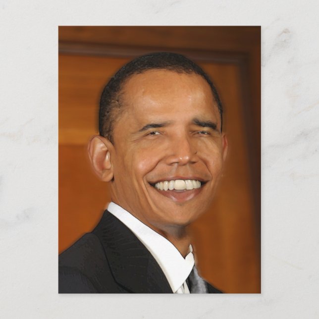 Postal obama (Anverso)