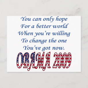 Postal Obama 2009