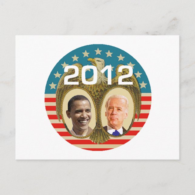 Postal Obama 2012 (Anverso)