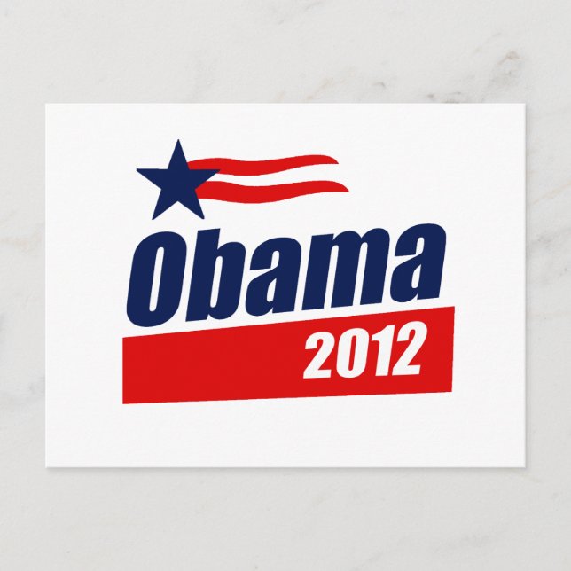 Postal Obama 2012 (Anverso)