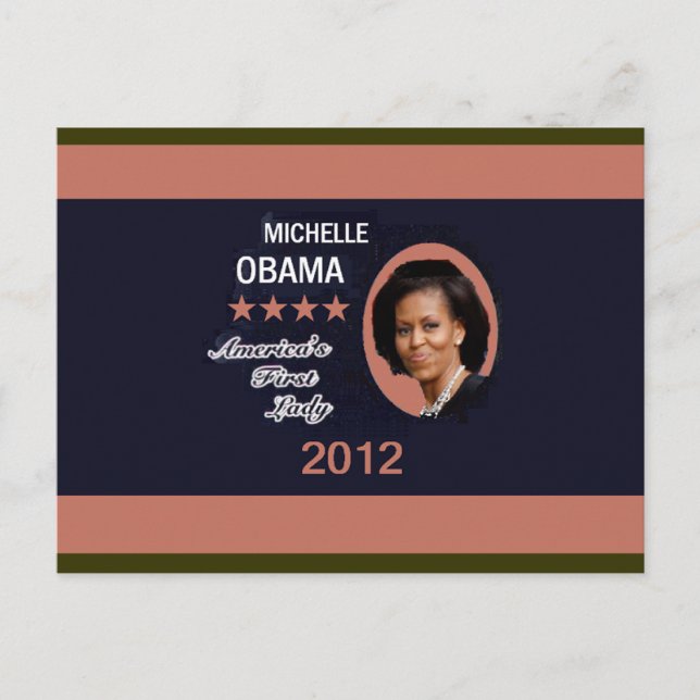 POSTAL OBAMA 2012 (Anverso)