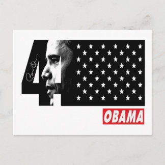 Postal OBAMA 44ª Edición Presidencial Firma