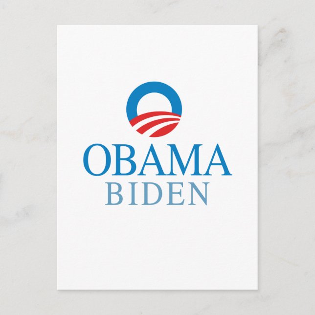 Postal Obama Biden (Anverso)