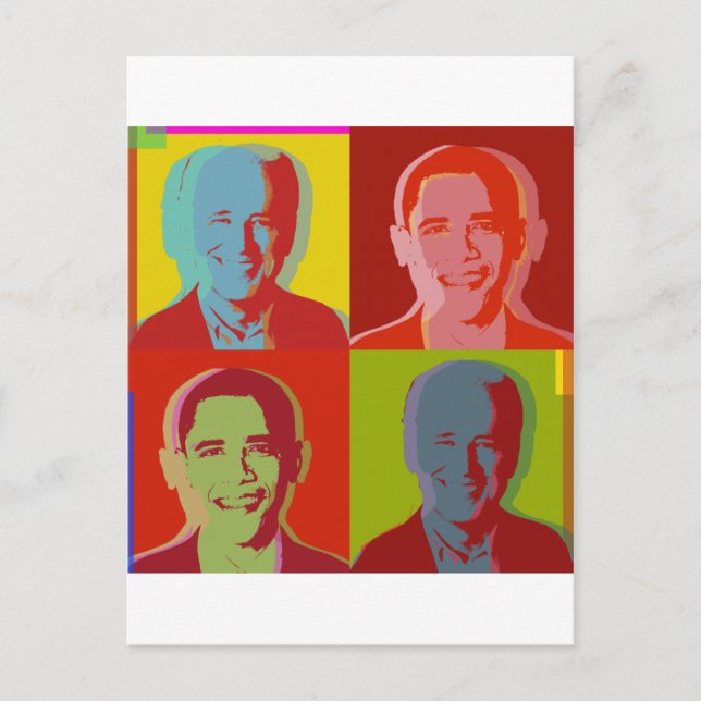 Postal Obama biden (Anverso)