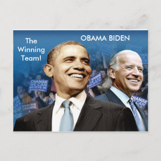 Postal Obama Biden