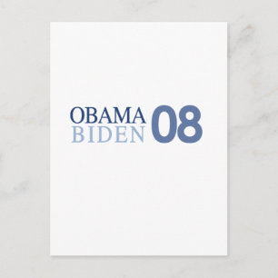 Postal Obama Biden '08