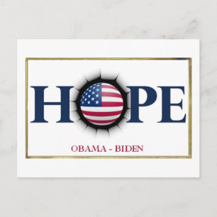 Postal Obama Biden HOPE