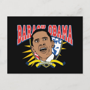 Postal Obama es presidente