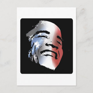 Postal Obama: Estrellas y rayas