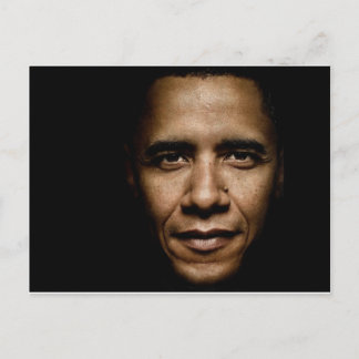 Postal Obama-Negro