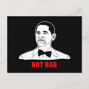 Postal Obama no es un mal meme cómic