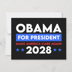 Postal Obama Para El Presidente 2028 Hará Que Estados Uni