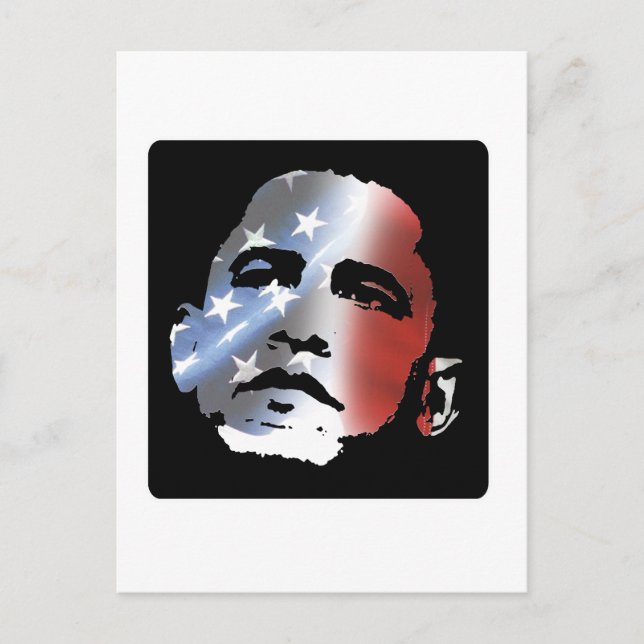 Postal Obama Patriot (Anverso)