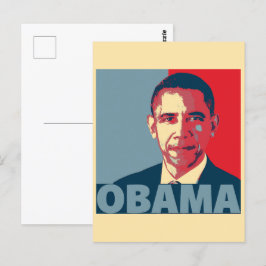 POSTAL OBAMA POP ART