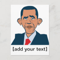 Obama - retrato gracioso