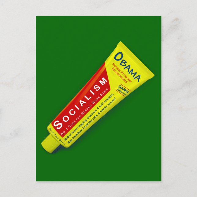 Postal Obama Salve (Anverso)