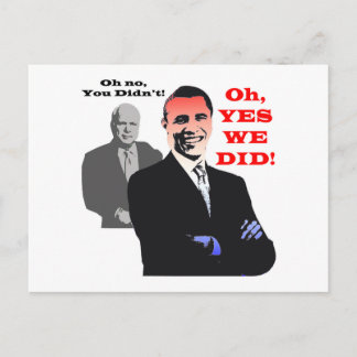 Postal Obama SÍ LO HICIMOS