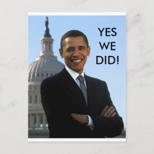Postal ¡Obama Sí Lo Hicimos!