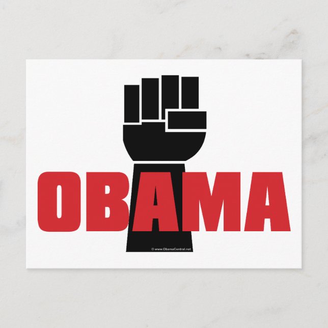 Postal ¡Obama tiene razón! (Anverso)
