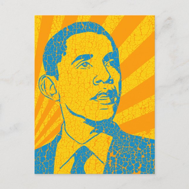 Postal Obama Vintage (Anverso)
