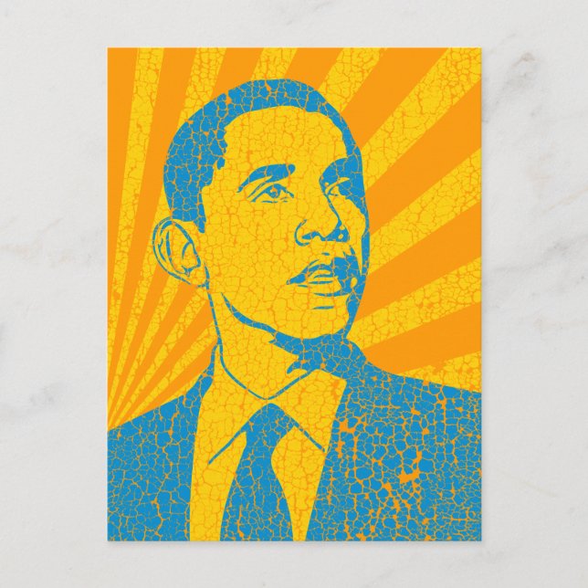 Postal Obama Vintage (Anverso)