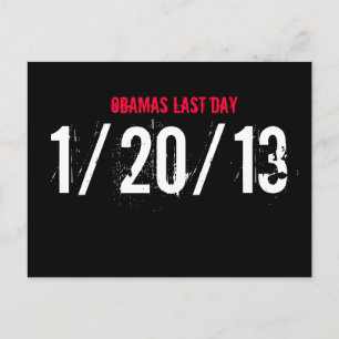 POSTAL OBAMAS EL DÍA PASADO, 1/20/13